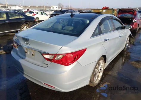 2013 Hyundai Sonata Limited z USA, uszkodzony, nr VIN 5NPEC4AC7DH613612